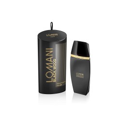 LOMANI BLACK WOOD EDT 100 ML POUR HOMME